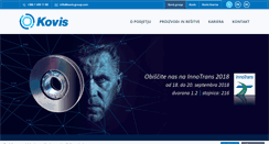 Desktop Screenshot of kovis-group.com